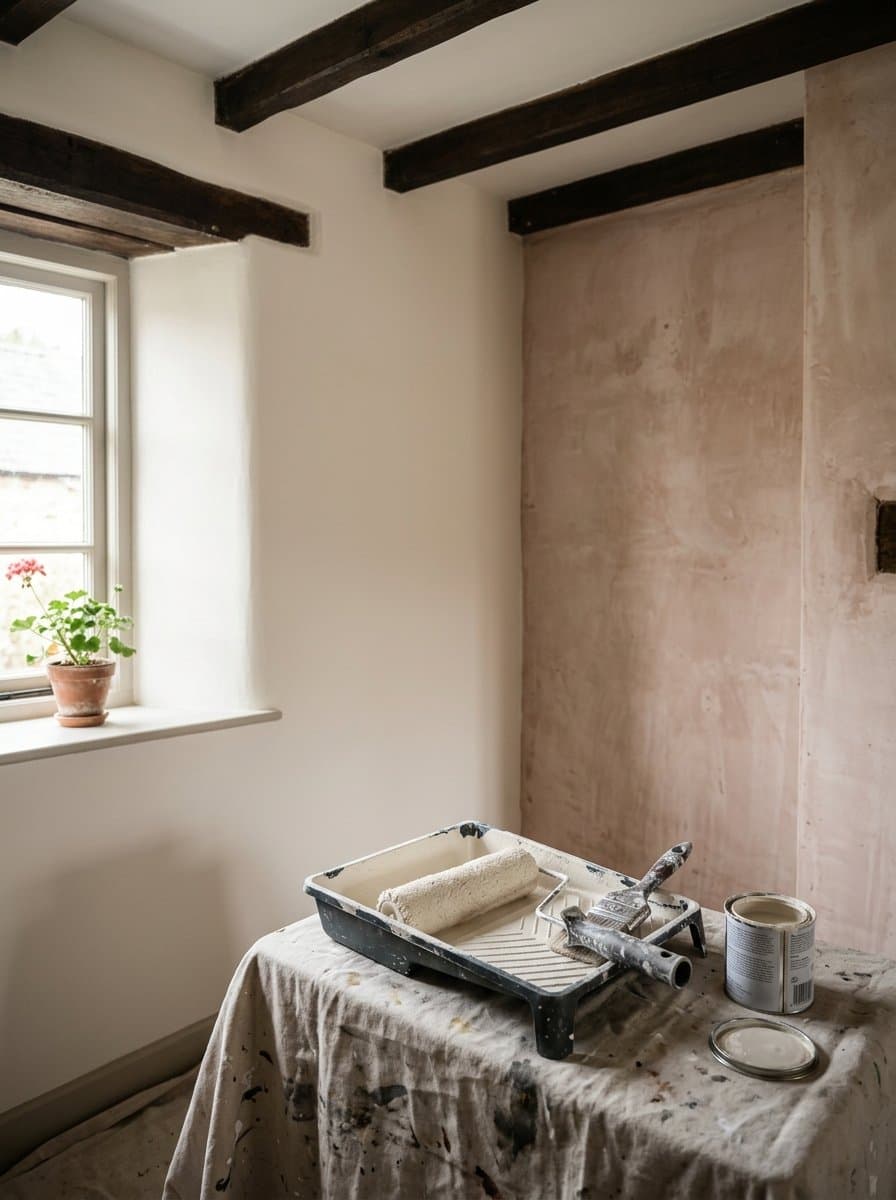 Interior painting project in North Petherton