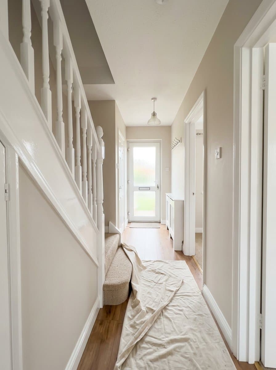 Interior painting project in Highbridge