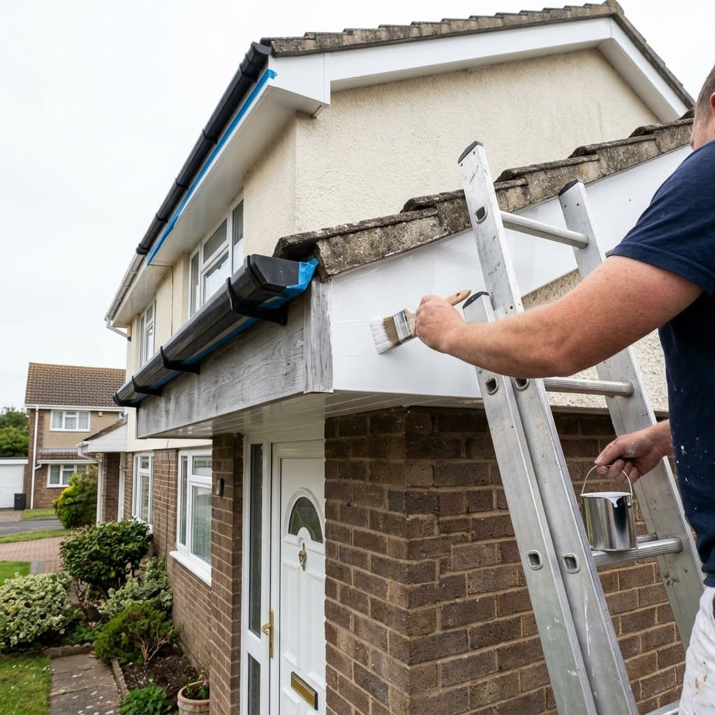 Decorating work in Highbridge
